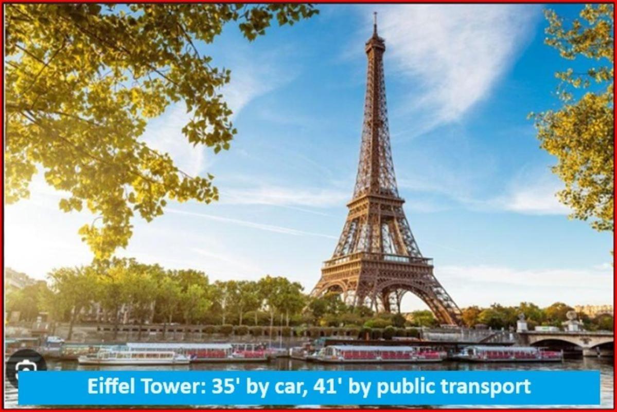 ויטרי-סור-סיין Maison Cosy 15 Mn Paris - Linges Hotel Confort מראה חיצוני תמונה